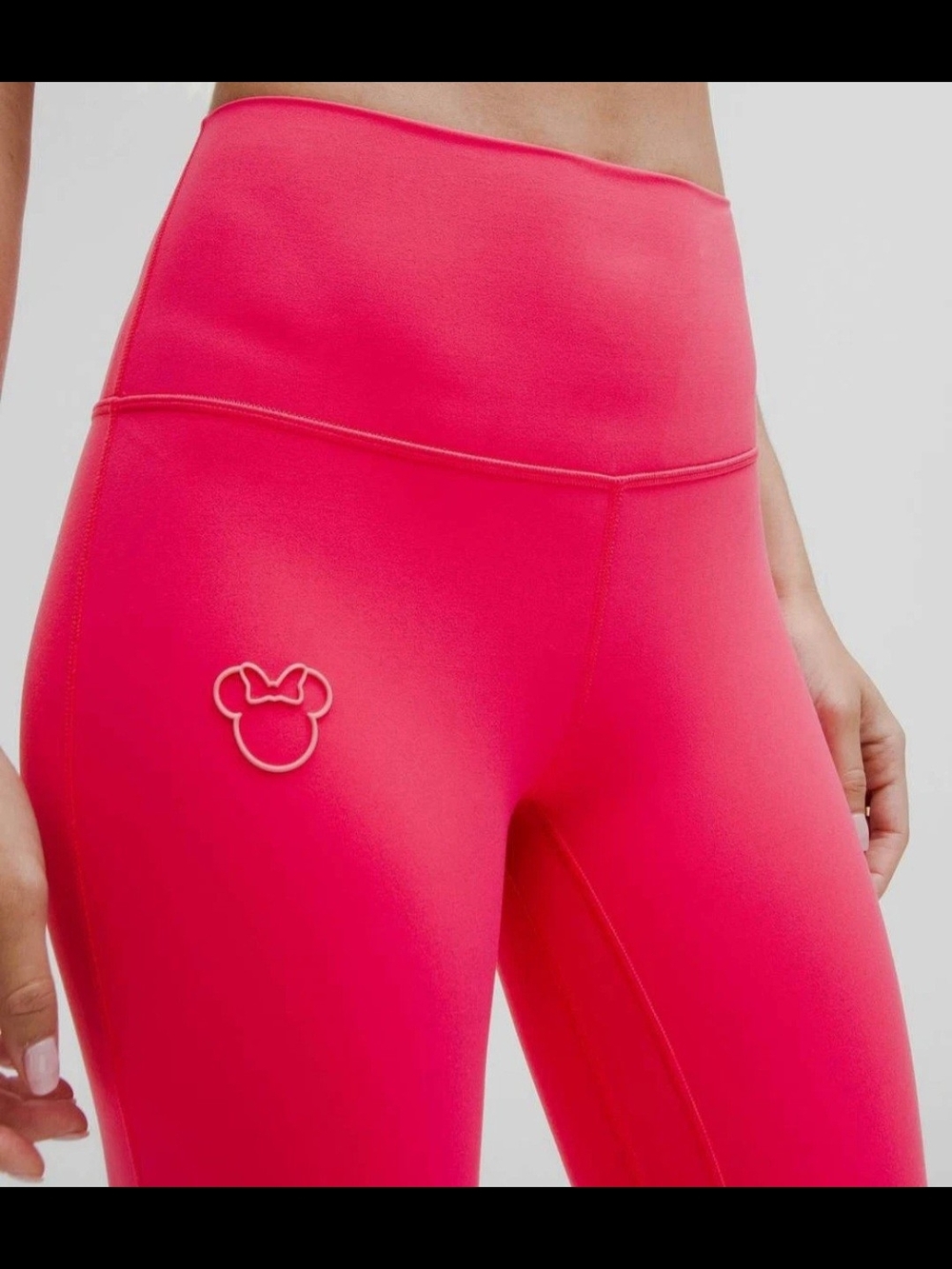 Disney X Lululemon Align High-Rise Pant Leggings 25" Lip Gloss Pink Size 6